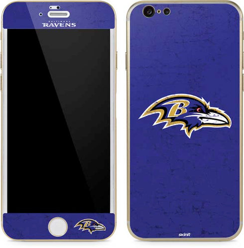 NFL Baltimore Ravens Distressed iPhone 6/6s Skin