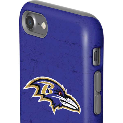 NFL Baltimore Ravens Distressed iPhone SE (2nd & 3rd Gen) Pro Case