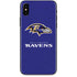 NFL Baltimore Ravens Distressed iPhone X Skin