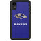 NFL Baltimore Ravens Distressed iPhone XR Waterproof Case