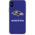 NFL Baltimore Ravens Distressed iPhone XS Skin