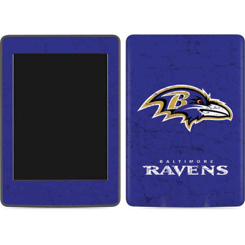 NFL Baltimore Ravens Distressed Amazon Kindle Skin