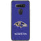 NFL Baltimore Ravens Distressed LG K51/Q51 Clear Case