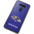 NFL Baltimore Ravens Distressed LG K51/Q51 Clear Case