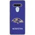 NFL Baltimore Ravens Distressed LG Stylo 6 Clear Case