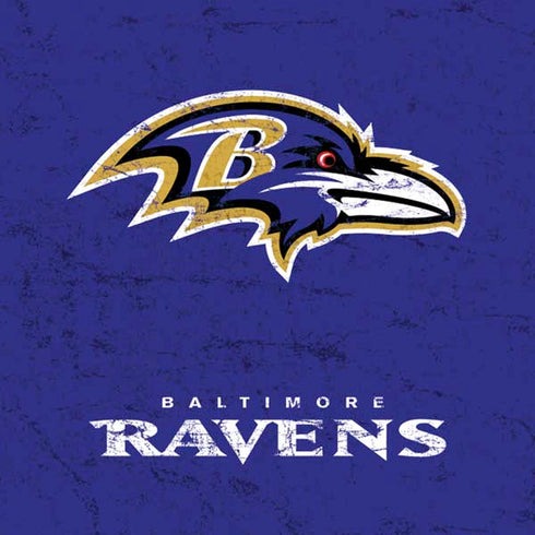 NFL Baltimore Ravens Distressed Moto E5 Play Skin