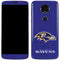 NFL Baltimore Ravens Distressed Moto E5 Plus Skin