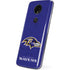 NFL Baltimore Ravens Distressed Moto E5 Plus Skin