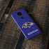 NFL Baltimore Ravens Distressed Moto E5 Plus Skin