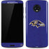 NFL Baltimore Ravens Distressed Moto G6 Skin