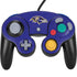 NFL Baltimore Ravens Distressed Nintendo GameCube Controller Skin