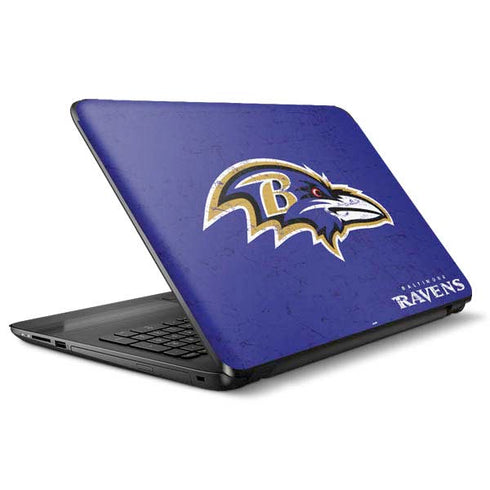 NFL Baltimore Ravens Distressed HP Notebook Skin