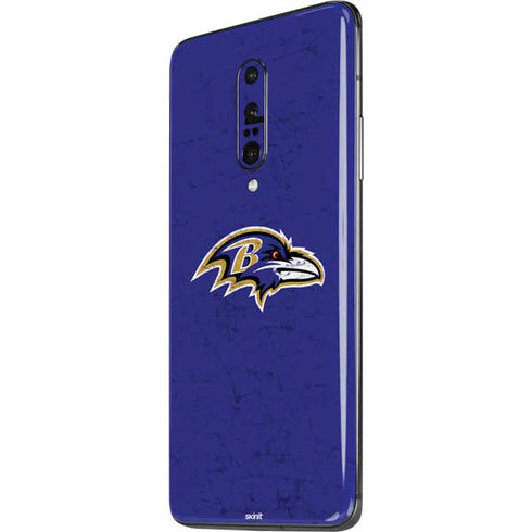 NFL Baltimore Ravens Distressed OnePlus 7 Pro Skin