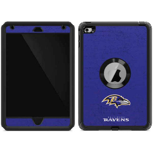 NFL Baltimore Ravens Distressed Otterbox Defender iPad Skin