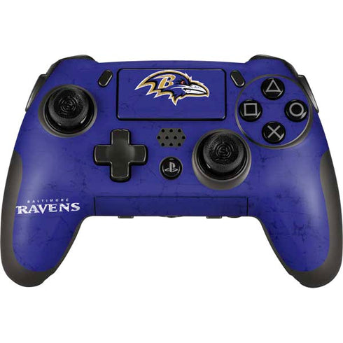 NFL Baltimore Ravens Distressed PlayStation Scuf Vantage 2 Controller Skin