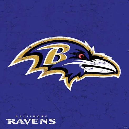 NFL Baltimore Ravens Distressed PS4 Console and Controller Bundle Skin
