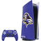 NFL Baltimore Ravens Distressed PS5 Bundle Skin