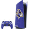 NFL Baltimore Ravens Distressed PS5 Digital Edition Bundle Skin