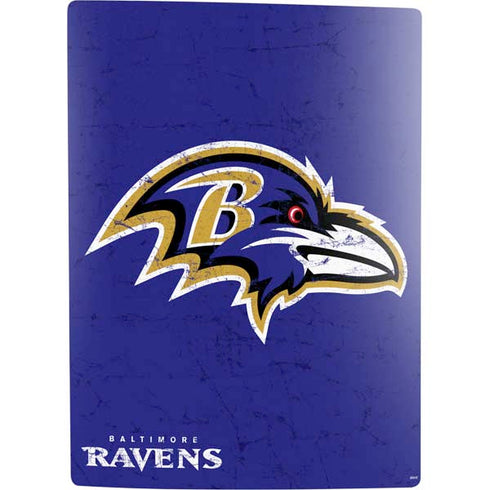 NFL Baltimore Ravens Distressed PS5 Digital Edition Bundle Skin
