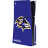 NFL Baltimore Ravens Distressed PS5 Slim Disk Console Skin