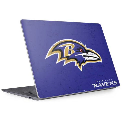 NFL Baltimore Ravens Distressed Surface Laptop 3 13.5in Skin