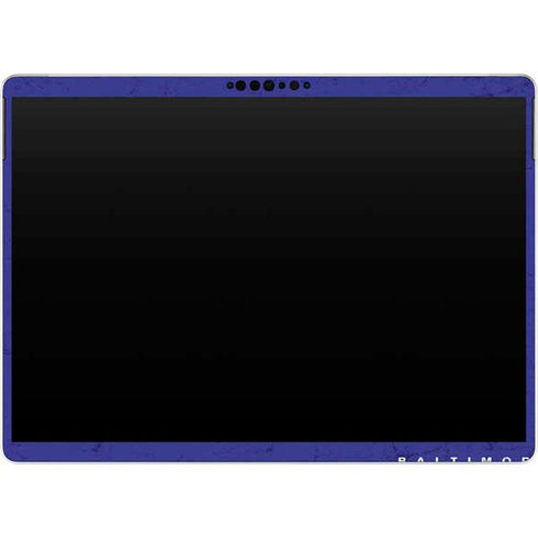NFL Baltimore Ravens Distressed Surface Pro 9 Skin