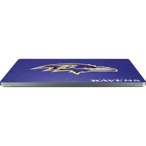 NFL Baltimore Ravens Distressed Universal Laptop 12in (9.8 x 6.8in) Skin