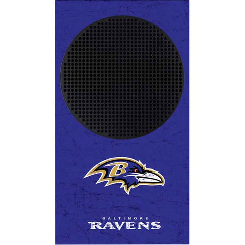 NFL Baltimore Ravens Distressed Xbox Series S Skins