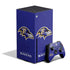 NFL Baltimore Ravens Distressed Xbox Series X Bundle Skin