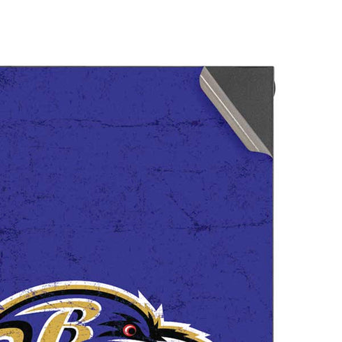 NFL Baltimore Ravens Distressed Xbox Series X Console Skin