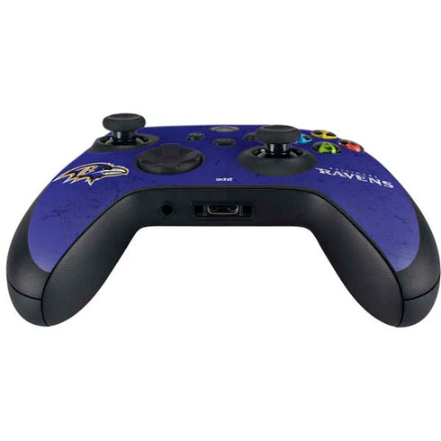 NFL Baltimore Ravens Distressed Xbox Series X Controller Skin