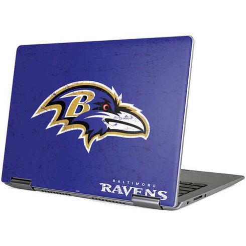 NFL Baltimore Ravens Distressed Yoga 710 14in Skin