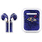 NFL Baltimore Ravens Double Vision Apple AirPods Skin