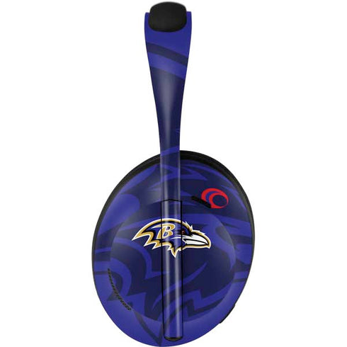 NFL Baltimore Ravens Double Vision Bose Noise Cancelling Headphones 700 Skin