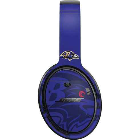 NFL Baltimore Ravens Double Vision Bose QuietComfort 35 II Headphones Skin