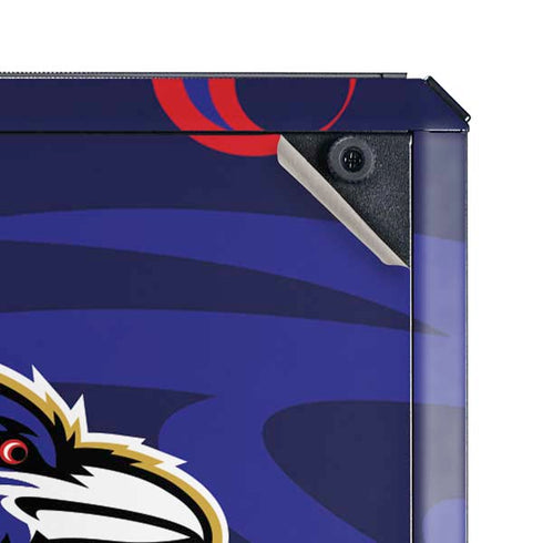NFL Baltimore Ravens Double Vision Cooler Master MasterBox Q300L Mini Tower Skin