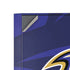 NFL Baltimore Ravens Double Vision Corsair 4000D Tempered Glass Mid-Tower ATX Case Skin