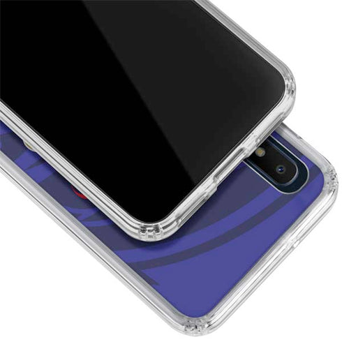 NFL Baltimore Ravens Double Vision Galaxy A10e Clear Case