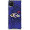NFL Baltimore Ravens Double Vision Galaxy A12 Clear Case