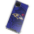 NFL Baltimore Ravens Double Vision Galaxy A12 Clear Case