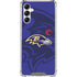 NFL Baltimore Ravens Double Vision Galaxy A14 5G Clear Case