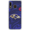 NFL Baltimore Ravens Double Vision Galaxy A20 Clear Case