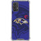 NFL Baltimore Ravens Double Vision Galaxy A32 5G Clear Case