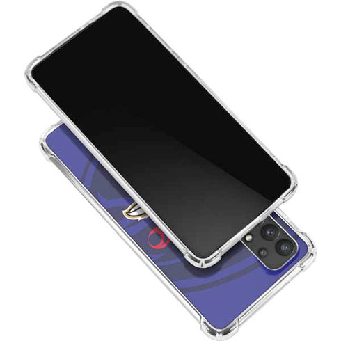 NFL Baltimore Ravens Double Vision Galaxy A32 5G Clear Case