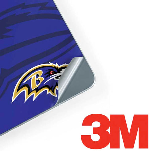 NFL Baltimore Ravens Double Vision Galaxy Book 12in Skin