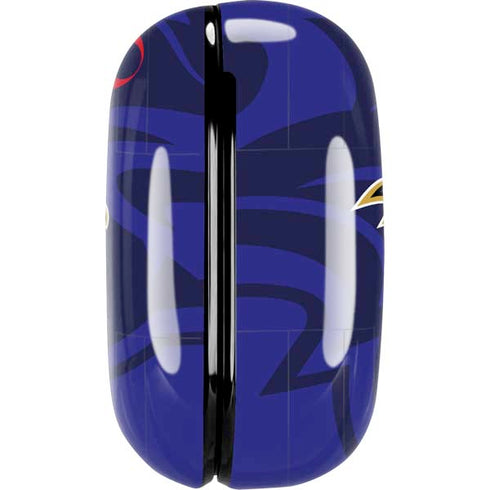 NFL Baltimore Ravens Double Vision Galaxy Buds Pro Skin