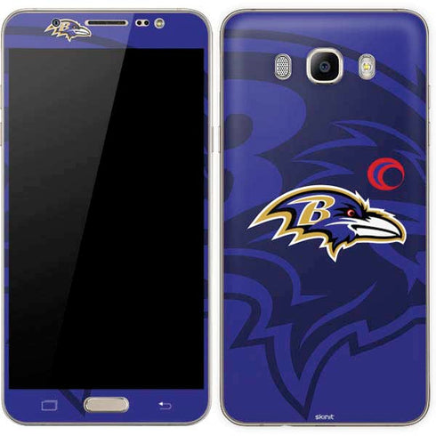 NFL Baltimore Ravens Double Vision Galaxy J7 Skin