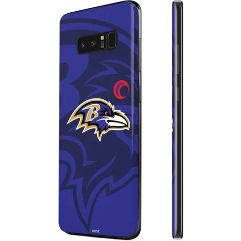 NFL Baltimore Ravens Double Vision Galaxy Note 8 Skin