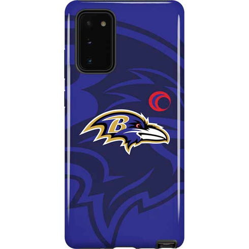 NFL Baltimore Ravens Double Vision Galaxy Note20 5G Pro Case