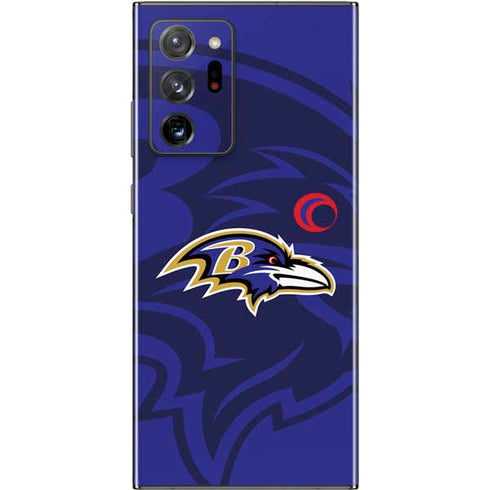 NFL Baltimore Ravens Double Vision Galaxy Note20 Ultra 5G Skin